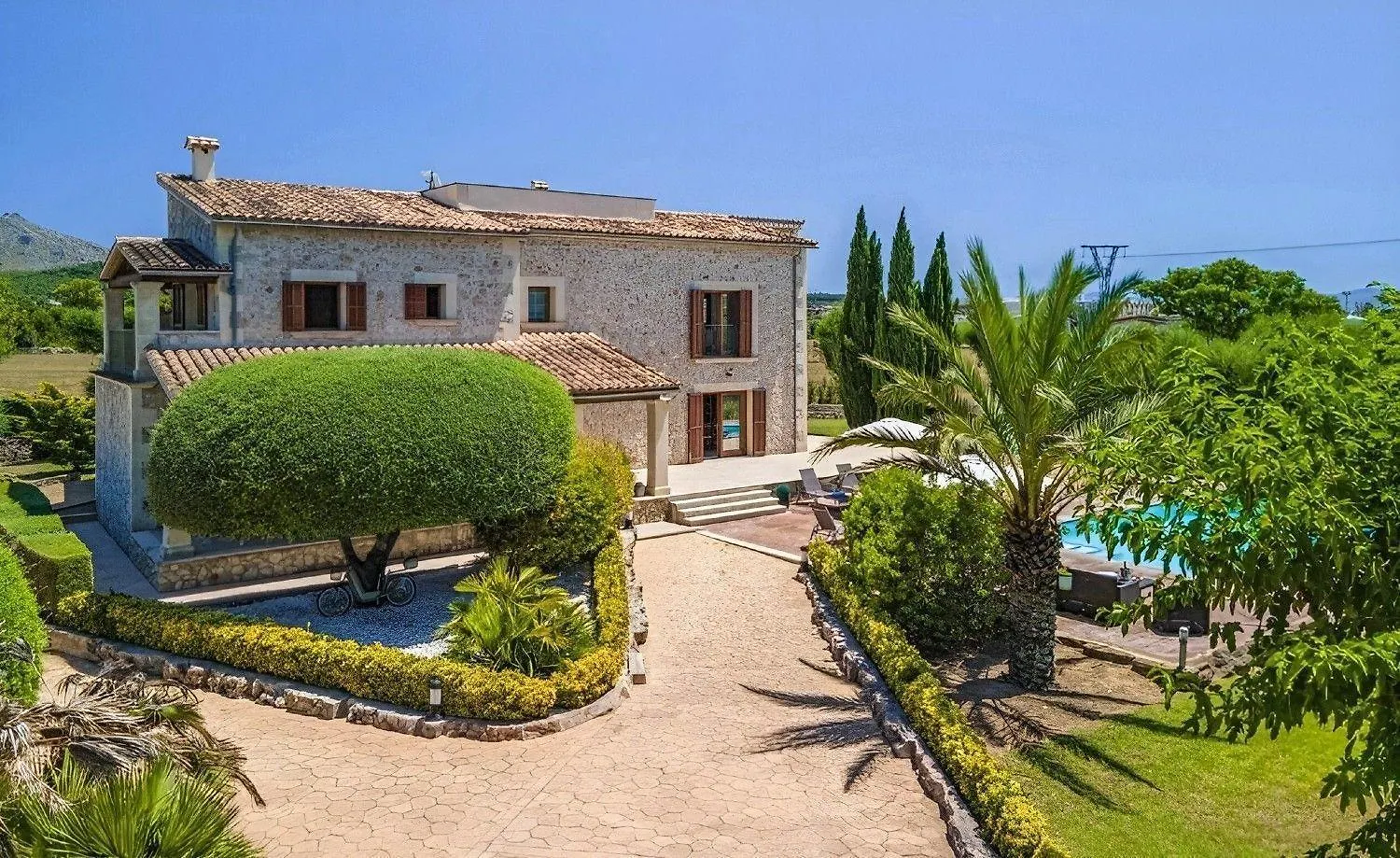 בית נופש Atemberaubende Villa Mit Pool Und Panoramablick In Unmittelbarer Naehe Von Alcudia Und Dem Meer